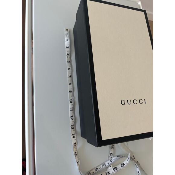 Gucci authentic shoe box perfect for a gift shoes storage home decor purse - Picture 12 of 12